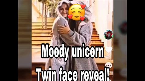 moody unicorn twins face reveal